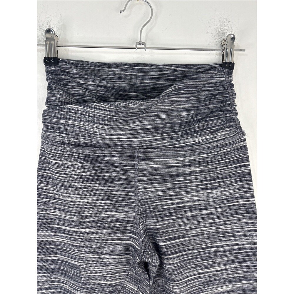 Lululemon Align Mini Space Dye Gray Size 6 Good Condition Sides Rouched - Picture 2 of 16